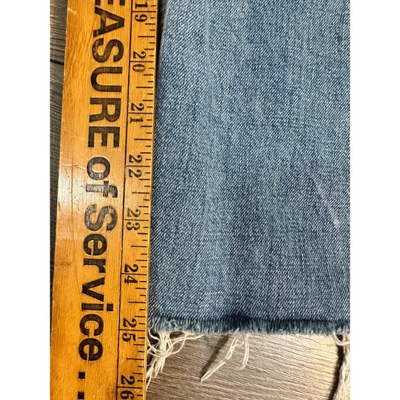 WE THE FREE heart of gold patchwork wide leg jean 26 - Picture 10 of 11